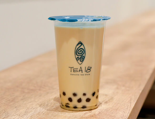 TEA18ミルクティー（黒糖タピオカ）