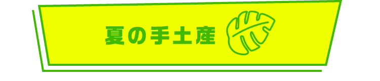 夏の手土産
