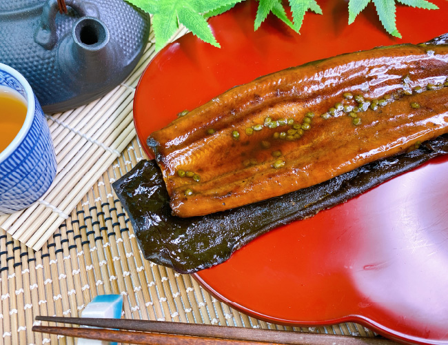 うなぎ蒲焼昆布〆
